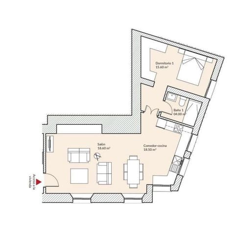 1 soveværelse Lejlighed til salg i El Limonar, Málaga by med garage - € 750.000 (Ref: 9338916)