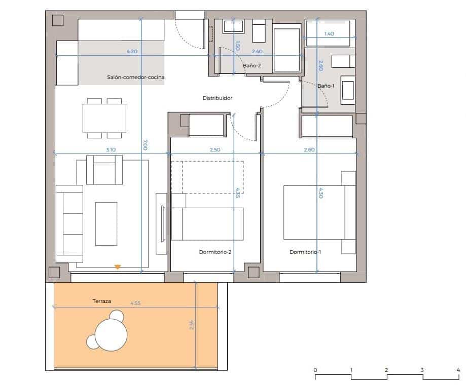 2 sovrum Lägenhet till salu i Caleta de Velez med pool garage - 246 200 € (Ref: 9338924)
