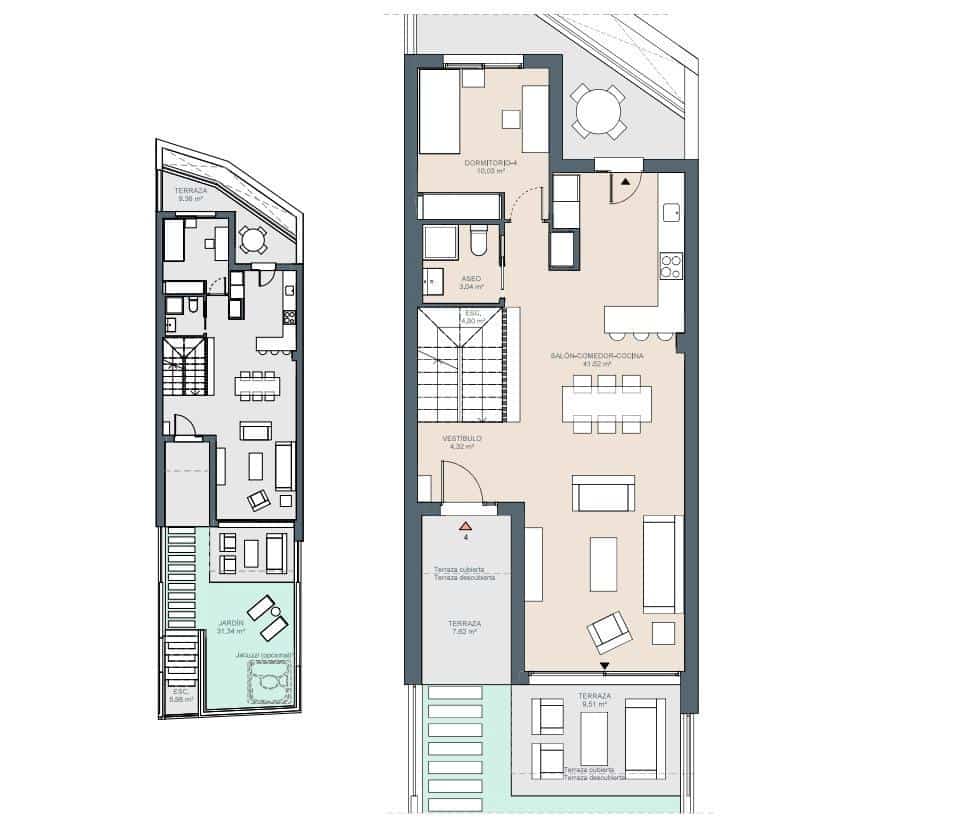 4 makuuhuone Rivitalo myytävänä paikassa Rincon de la Victoria mukana 
autotalli - 635 000 € (Ref: 9338928)