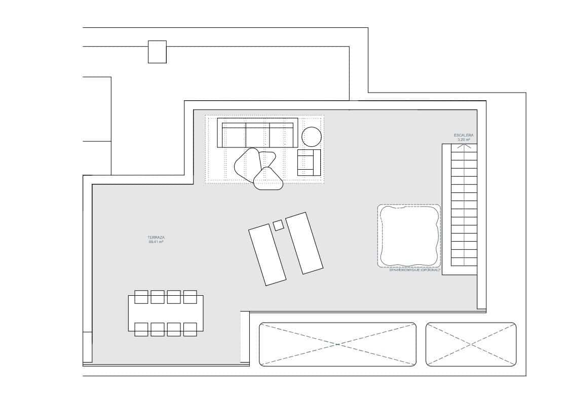 2 soverom Penthouse til salgs i Rincon de la Victoria med svømmebasseng garasje - € 564 000 (Ref: 9338930)