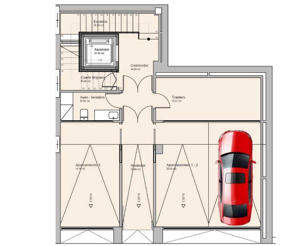 3 camera da letto Villetta Bifamiliare in vendita in Malaga citta con piscina garage - 1.650.000 € (Rif: 9338934)
