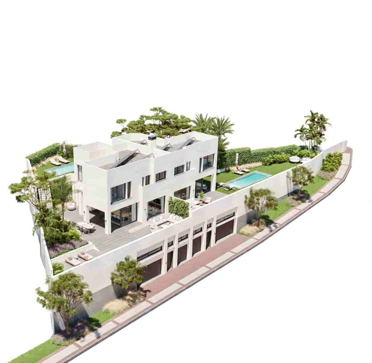 3 camera da letto Villetta Bifamiliare in vendita in Malaga citta con piscina garage - 1.650.000 € (Rif: 9338934)