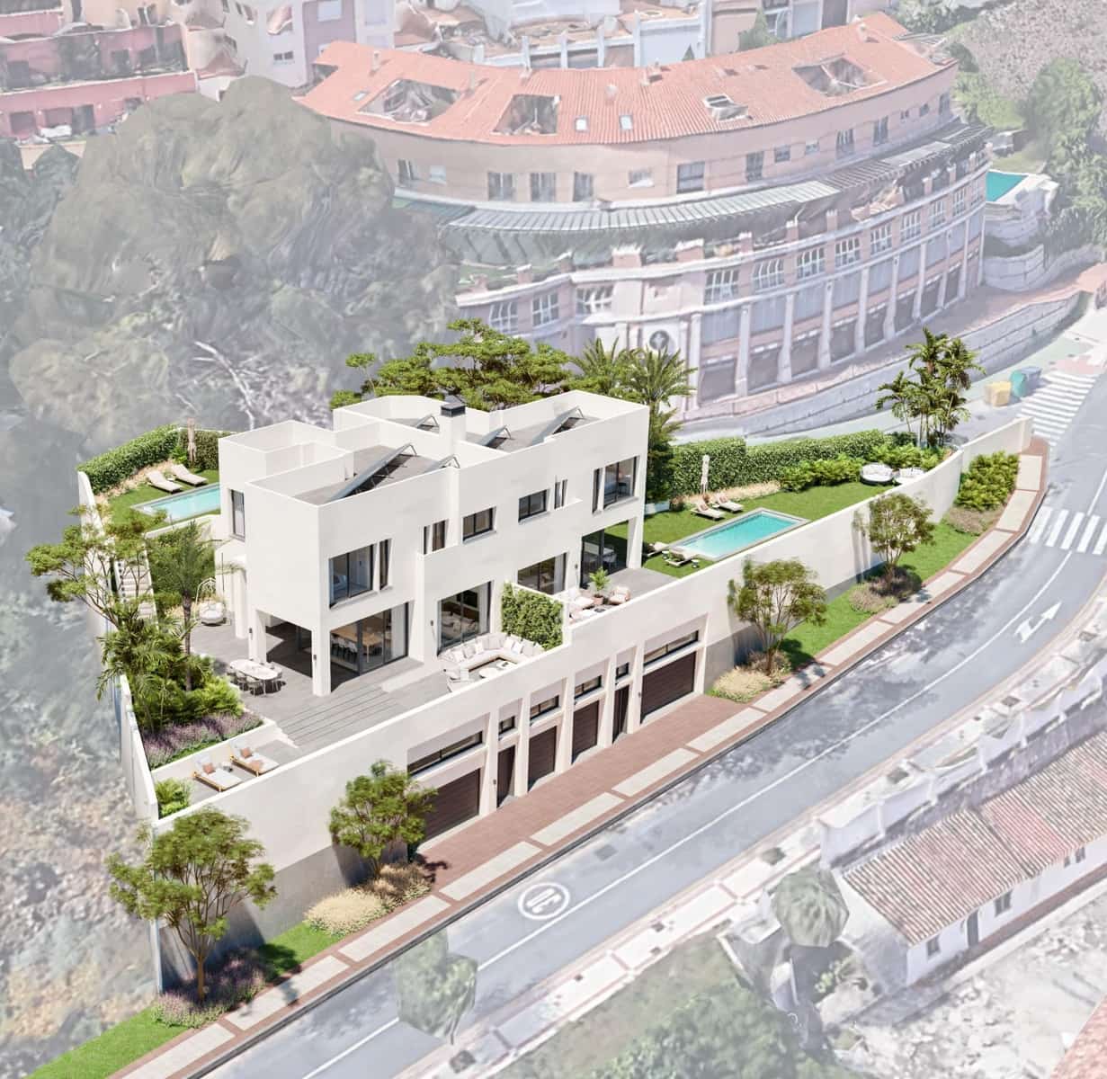 3 camera da letto Villetta Bifamiliare in vendita in Malaga citta con piscina garage - 1.650.000 € (Rif: 9338934)