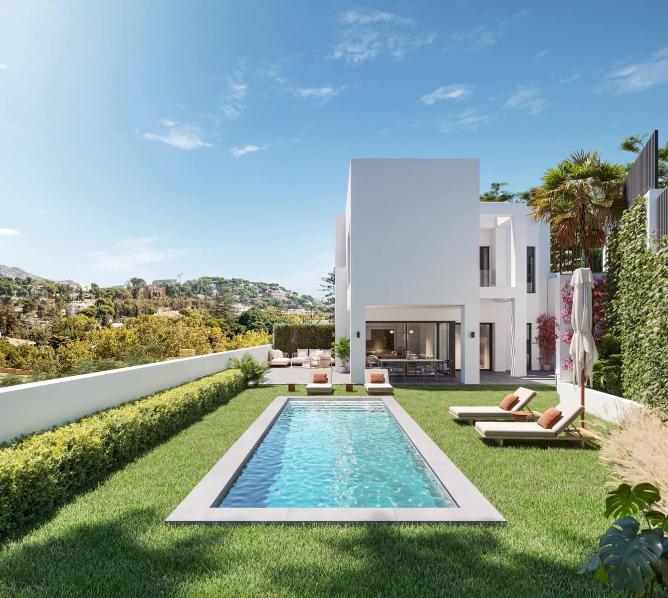 3 camera da letto Villetta Bifamiliare in vendita in Malaga citta con piscina garage - 1.650.000 € (Rif: 9338934)