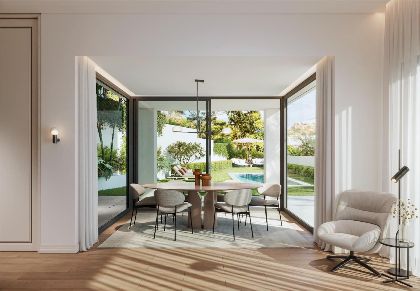 3 camera da letto Villetta Bifamiliare in vendita in Malaga citta con piscina garage - 1.650.000 € (Rif: 9338934)