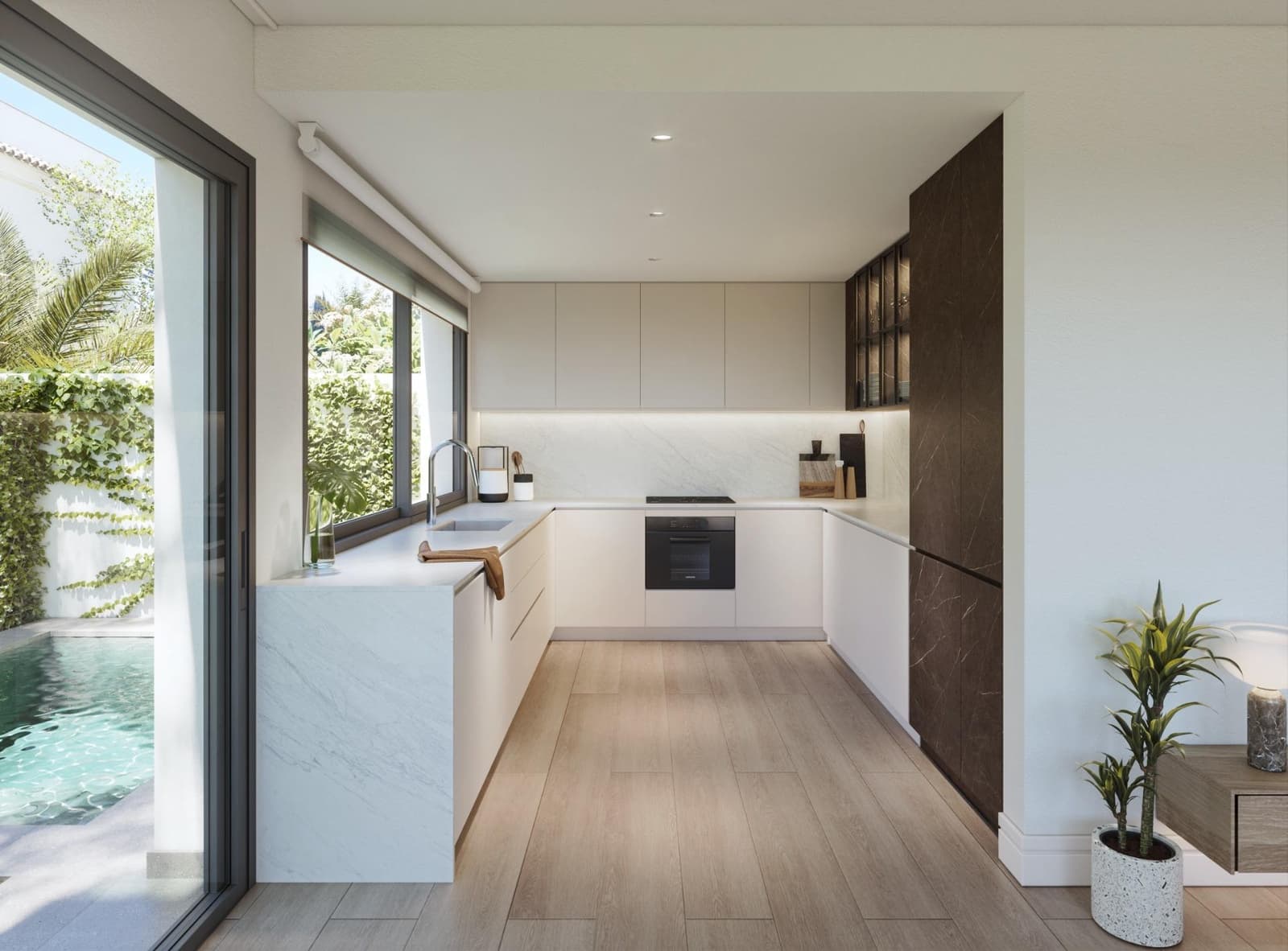 3 makuuhuone Rivitalo myytävänä paikassa Malaga kaupunki mukana uima-altaan 
autotalli - 1 750 000 € (Ref: 9338938)