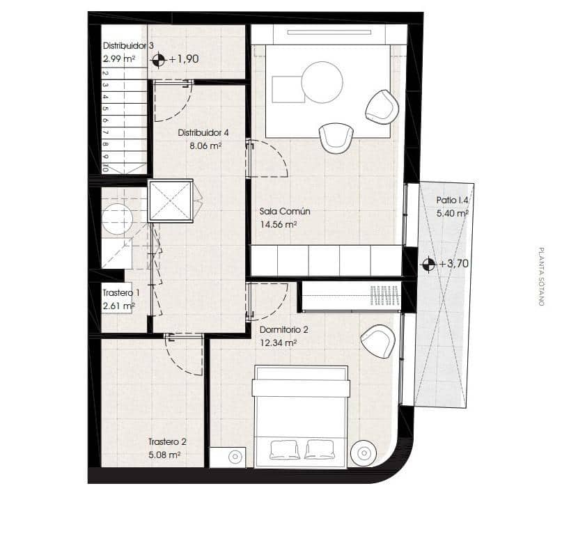 4 soveværelse Lejlighed til salg i Malaga by med swimmingpool garage - € 1.555.000 (Ref: 9338945)