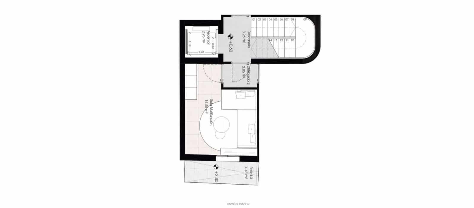 2 soverom Penthouse til salgs i Malaga by med garasje - € 1 555 000 (Ref: 9338946)