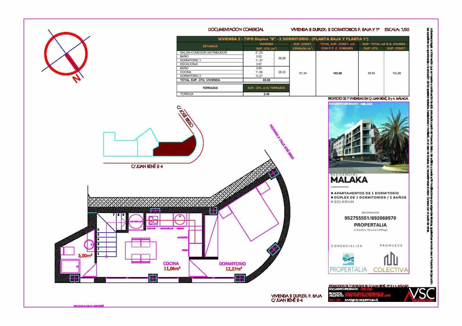 2 soverom Leilighet til salgs i Malaga by - € 345 000 (Ref: 9338967)