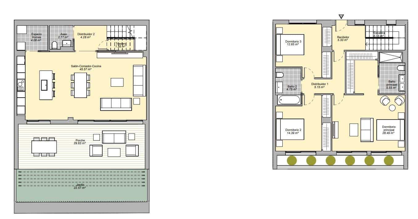 4 slaapkamer Rijtjeshuis te koop in La Cala de Mijas met zwembad garage - € 747.000 (Ref: 9338976)