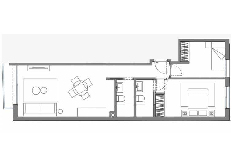 2 soverom Leilighet til salgs i Malaga by med svømmebasseng garasje - € 359 000 (Ref: 9338988)