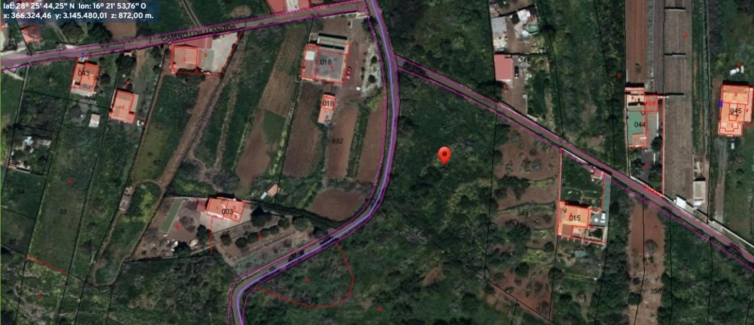 Bauplatz zu verkaufen in El Rosario - 45.000 € (Ref: 8637232)