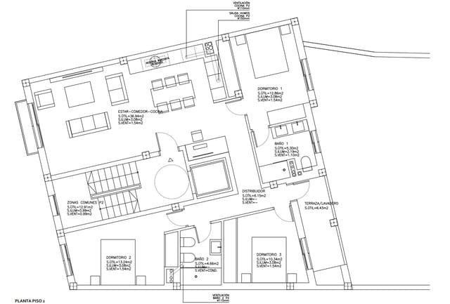 3 soveværelse Lejlighed til salg i Ariany - € 346.000 (Ref: 9431633)