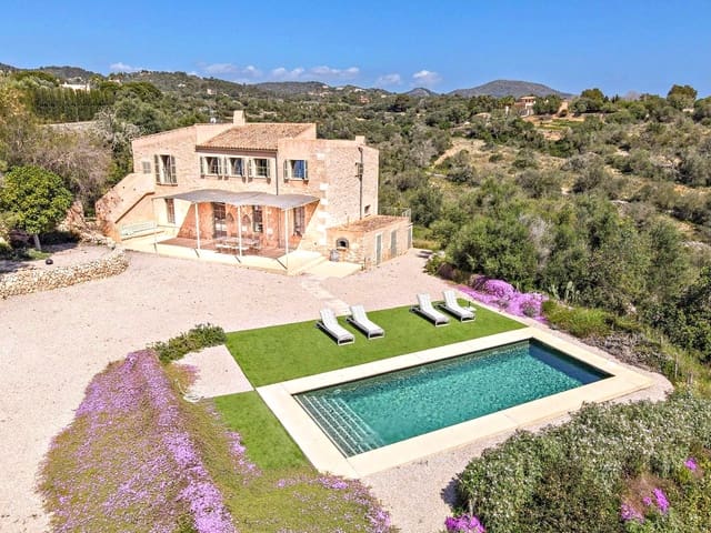 4 sovrum Finca/Hus på landet till salu i Manacor med pool - 2 250 000 € (Ref: 9431635)