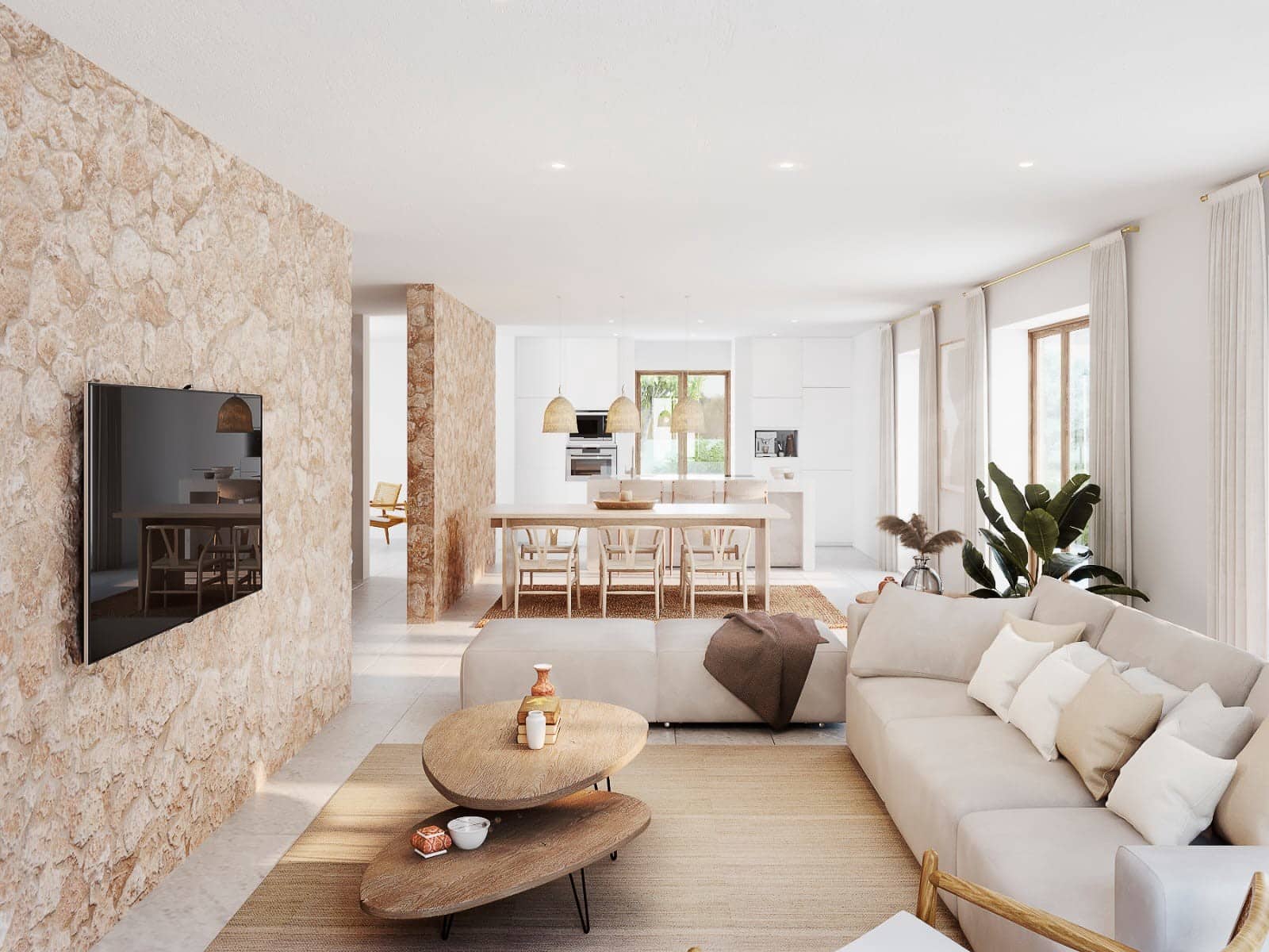 4 sypialnia Finka/Dom wiejski na sprzedaż w Santanyi z basenem - 2 675 000 € (Ref: 9431670)