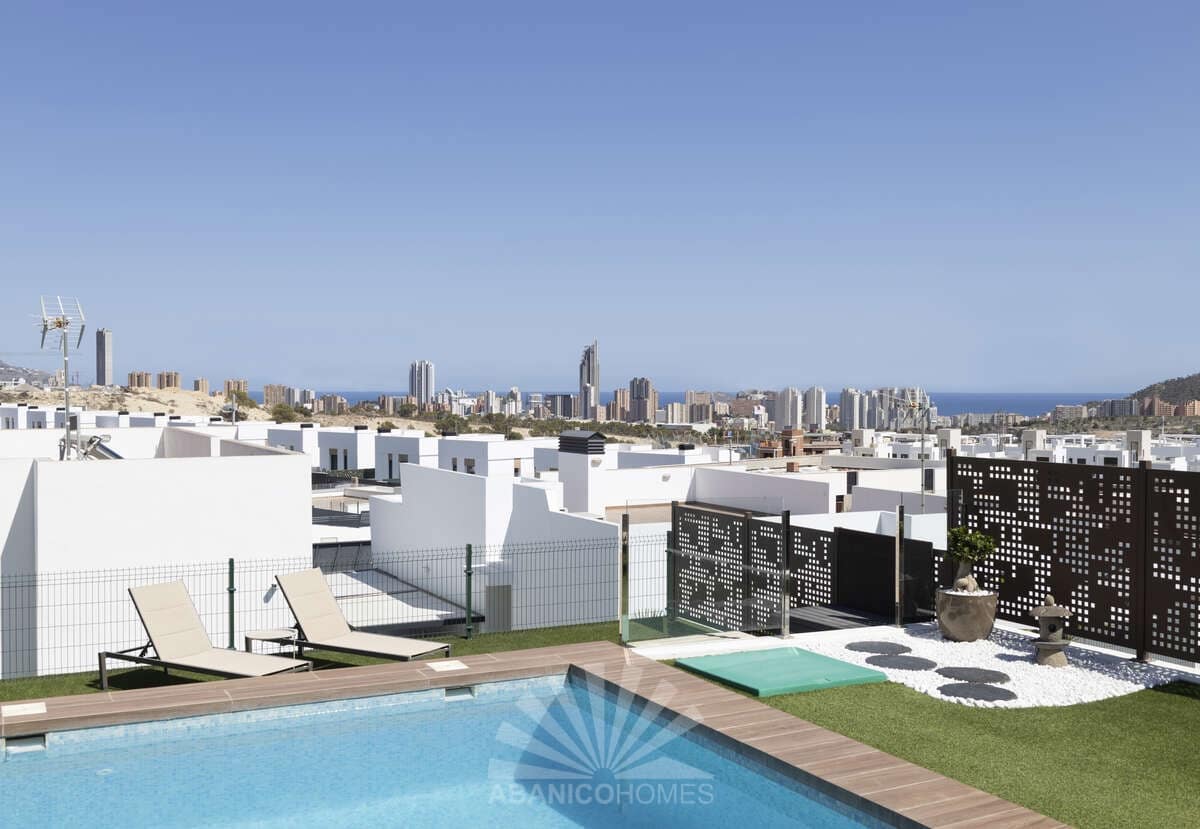 3 chambre Maison de Ville à vendre à Finestrat avec piscine garage - 585 000 € (Ref: 8386203)