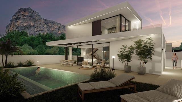 4 makuuhuone Huvila myytävänä paikassa Polop - 730 000 € (Ref: 8519337)