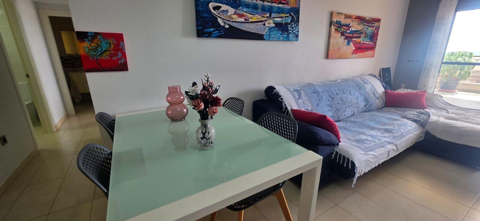 Appartement de 2 chambres à louer à Aguilas avec piscine garage - 950 € (Ref: 10034898)