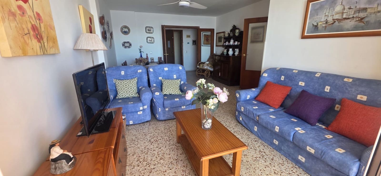 3 soverom Leilighet til leie i Aguilas med garasje - € 750 (Ref: 10101579)