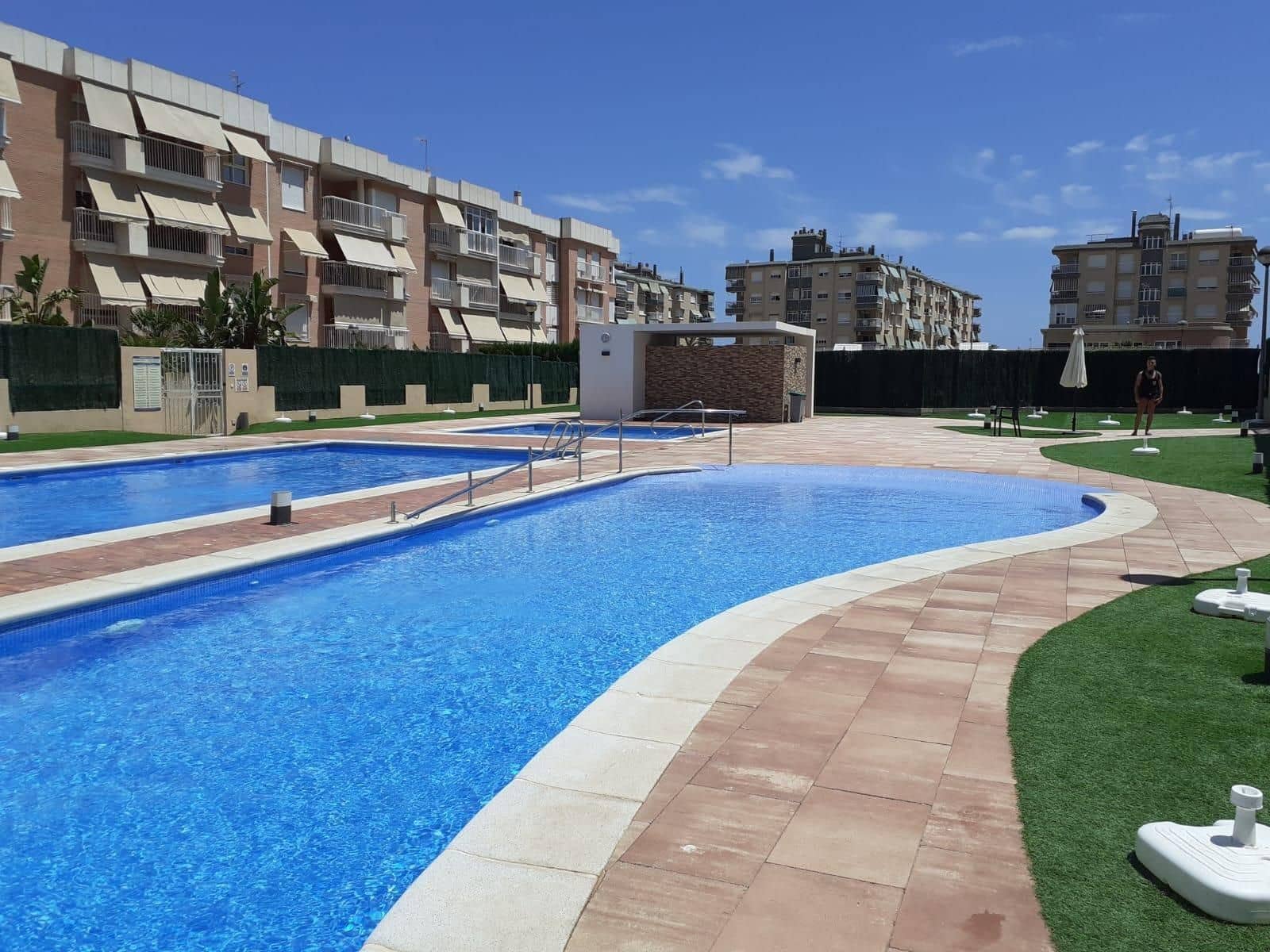 4 sovrum Lägenhet att hyra i Aguilas med pool garage - 850 € (Ref: 9413705)