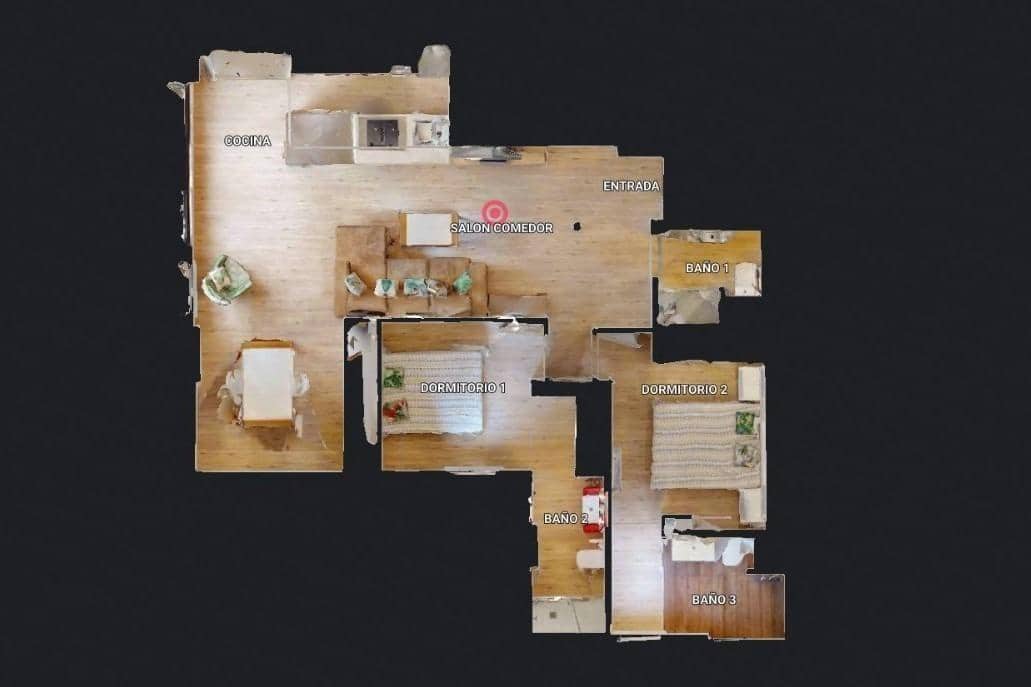 2 makuuhuone Huoneisto myytävänä paikassa Malaga kaupunki mukana 
autotalli - 790 000 € (Ref: 8886082)