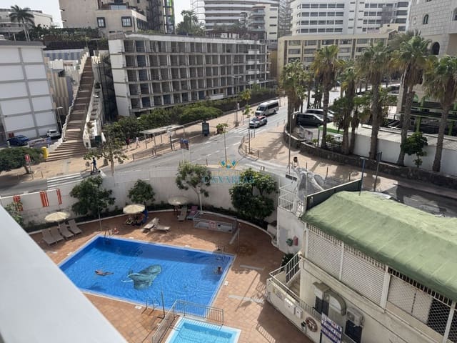 1 slaapkamer Appartement te huur in Playa del Inglés, San Bartolomé de Tirajana met zwembad - € 900 (Ref: 9916522)