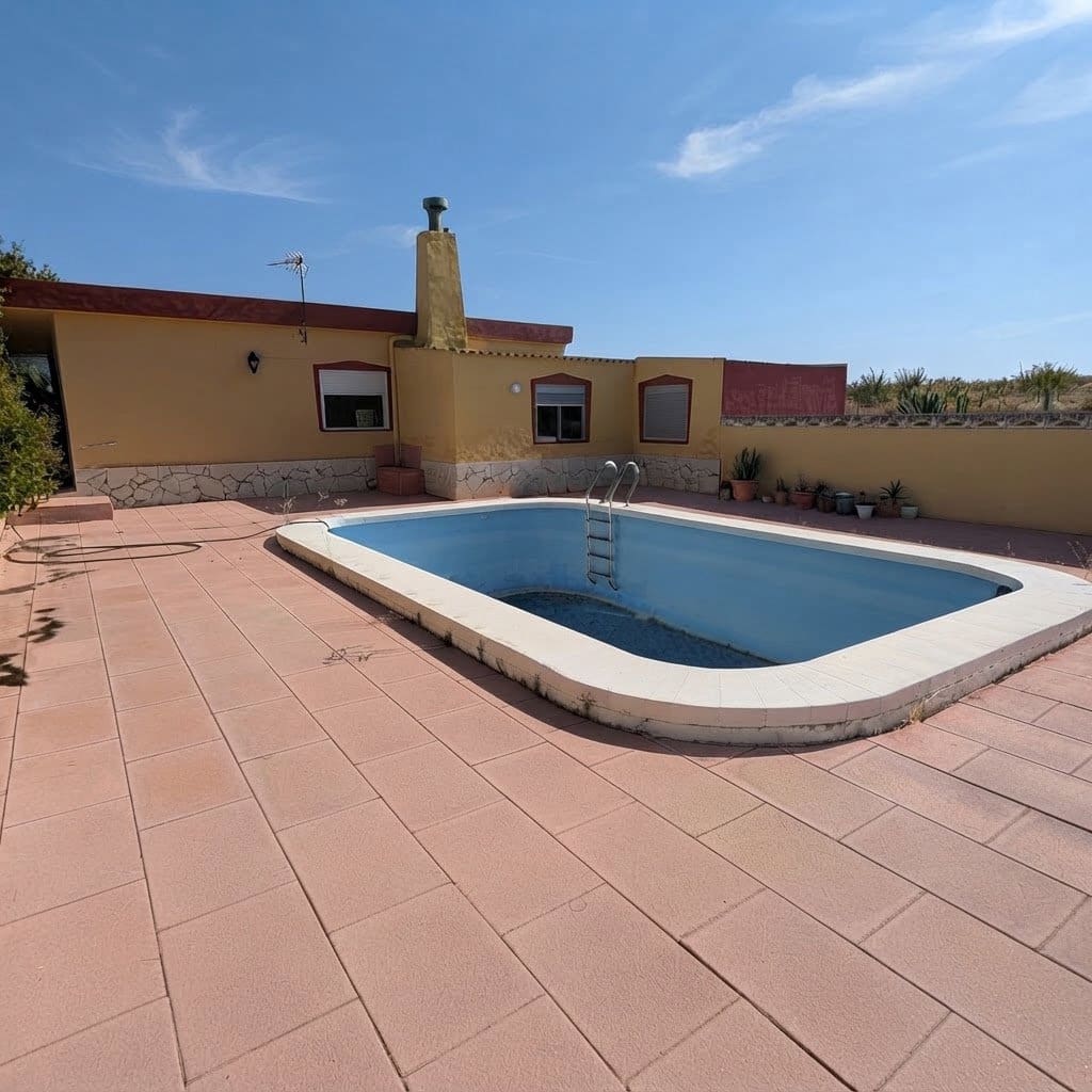 3 bedroom Finca/Country House for sale in Sax with pool garage - € 197,000 (Ref: 10138775)