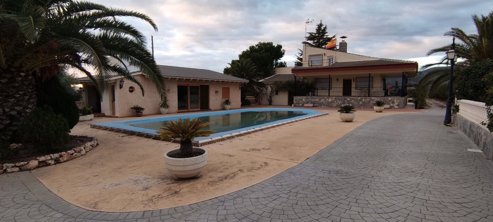 5 sovrum Finca/Hus på landet till salu i Sax med pool garage - 368 000 € (Ref: 6598527)