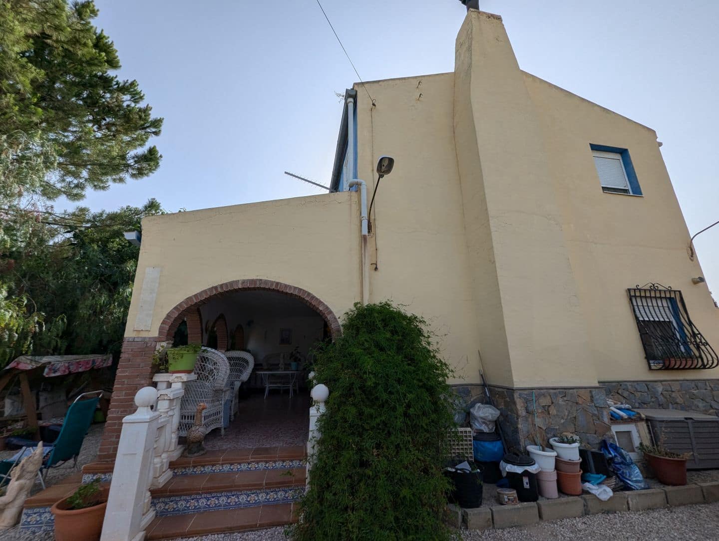 4 soveværelse Finca/Landehus til salg i Sax med swimmingpool garage - € 199.500 (Ref: 8512109)