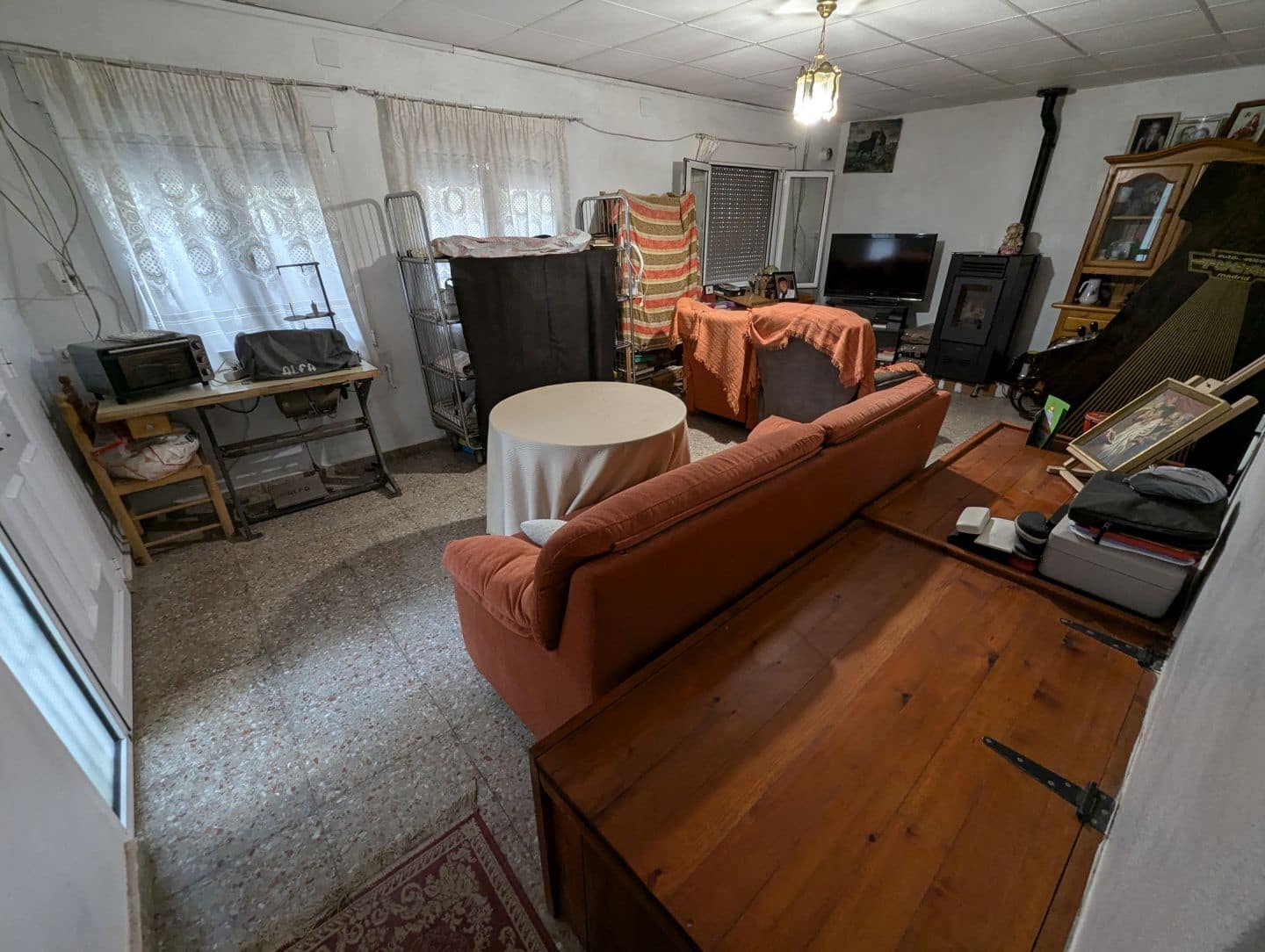 4 soveværelse Finca/Landehus til salg i Sax med swimmingpool garage - € 199.500 (Ref: 8512109)