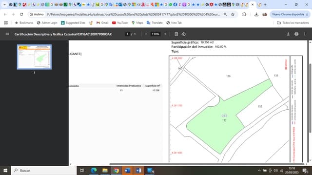 Undeveloped Land for sale in Salinas - € 45,000 (Ref: 8885151)