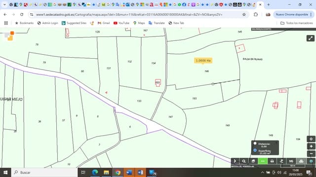 Undeveloped Land for sale in Salinas - € 36,000 (Ref: 8885416)