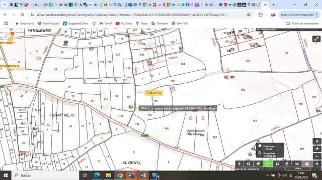 Undeveloped Land for sale in Salinas - € 36,000 (Ref: 8885416)