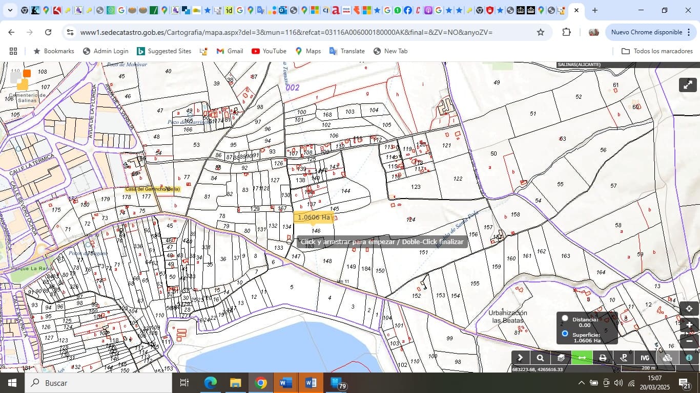 Undeveloped Land for sale in Salinas - € 36,000 (Ref: 8885416)