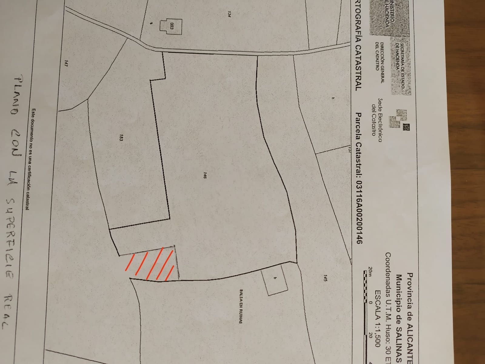 Undeveloped Land for sale in Salinas - € 36,000 (Ref: 8885416)