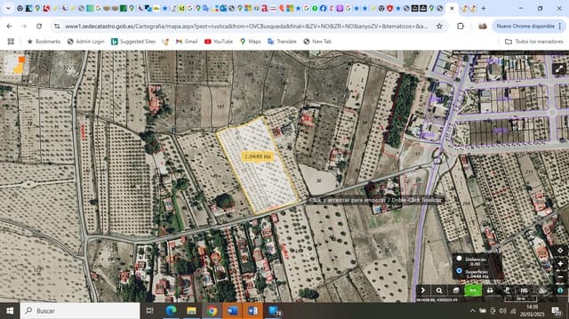 Undeveloped Land for sale in Salinas - € 86,000 (Ref: 8885417)