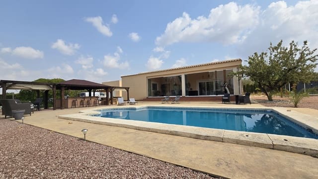 Chalet de 3 habitaciones en Sax en venta con piscina garaje - 399.999 € (Ref: 9192992)