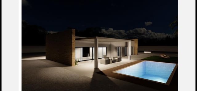3 Zimmer Villa zu verkaufen in Pinoso mit Pool - 365.000 € (Ref: 9211034)