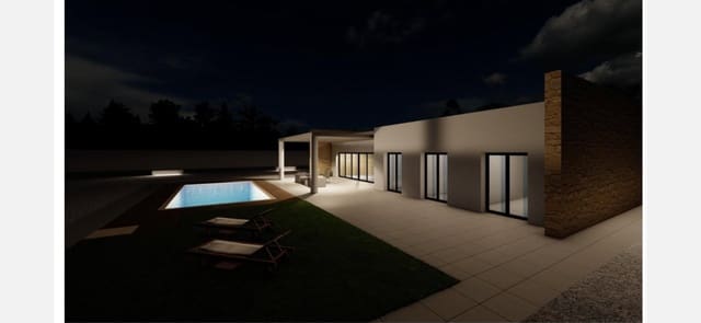 3 Zimmer Villa zu verkaufen in Pinoso mit Pool - 365.000 € (Ref: 9211034)
