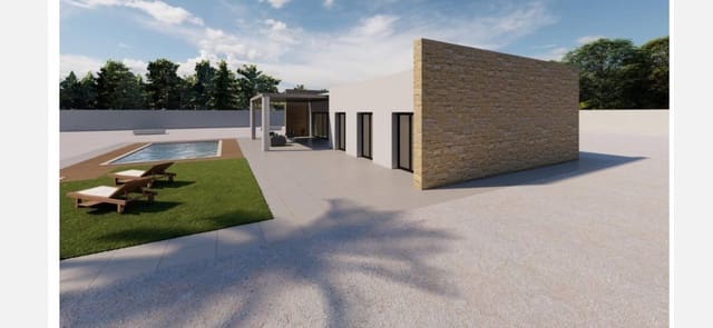 3 Zimmer Villa zu verkaufen in Pinoso mit Pool - 365.000 € (Ref: 9211034)