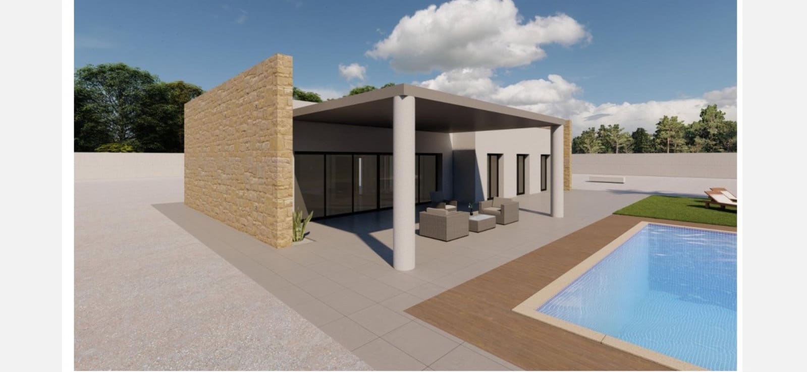 3 soveværelse Villa til salg i Pinoso med swimmingpool - € 365.000 (Ref: 9211034)