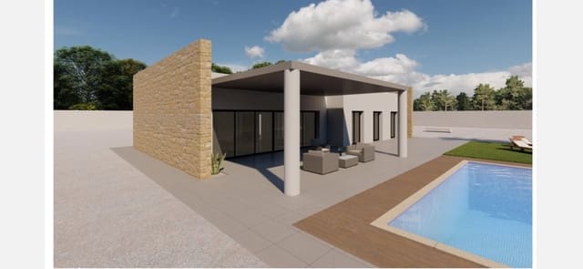 3 Zimmer Villa zu verkaufen in Pinoso mit Pool - 365.000 € (Ref: 9211034)