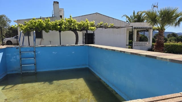 2 chambre Finca/Maison de Campagne à vendre à Sax avec piscine garage - 99 950 € (Ref: 9386529)