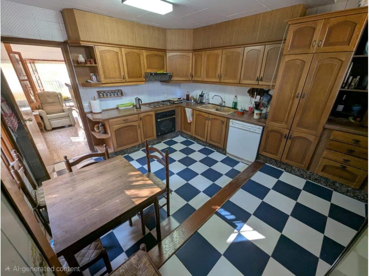 4 slaapkamer Finca/Landhuis te koop in Sax met zwembad garage - € 315.000 (Ref: 9386530)