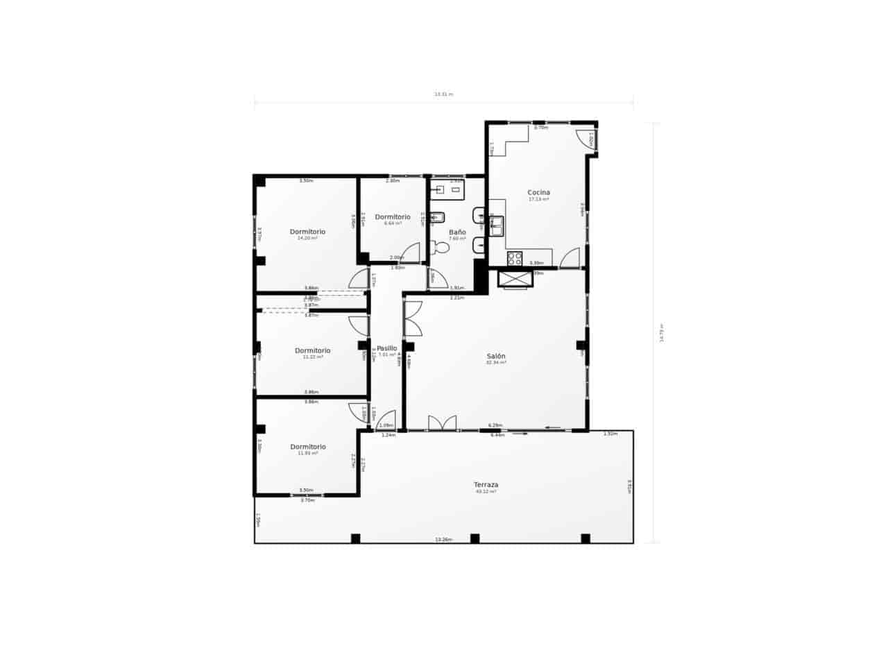 4 slaapkamer Finca/Landhuis te koop in Sax met zwembad garage - € 315.000 (Ref: 9386530)