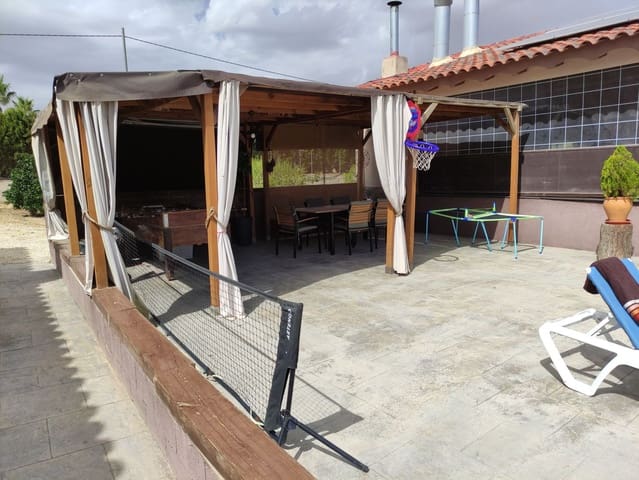 5 chambre Finca/Maison de Campagne à vendre à Sax avec piscine - 449 000 € (Ref: 9626452)