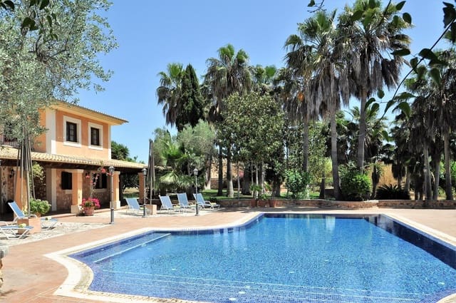 6 sovrum Finca/Hus på landet till salu i Sencelles med pool garage - 2 450 000 € (Ref: 8638629)
