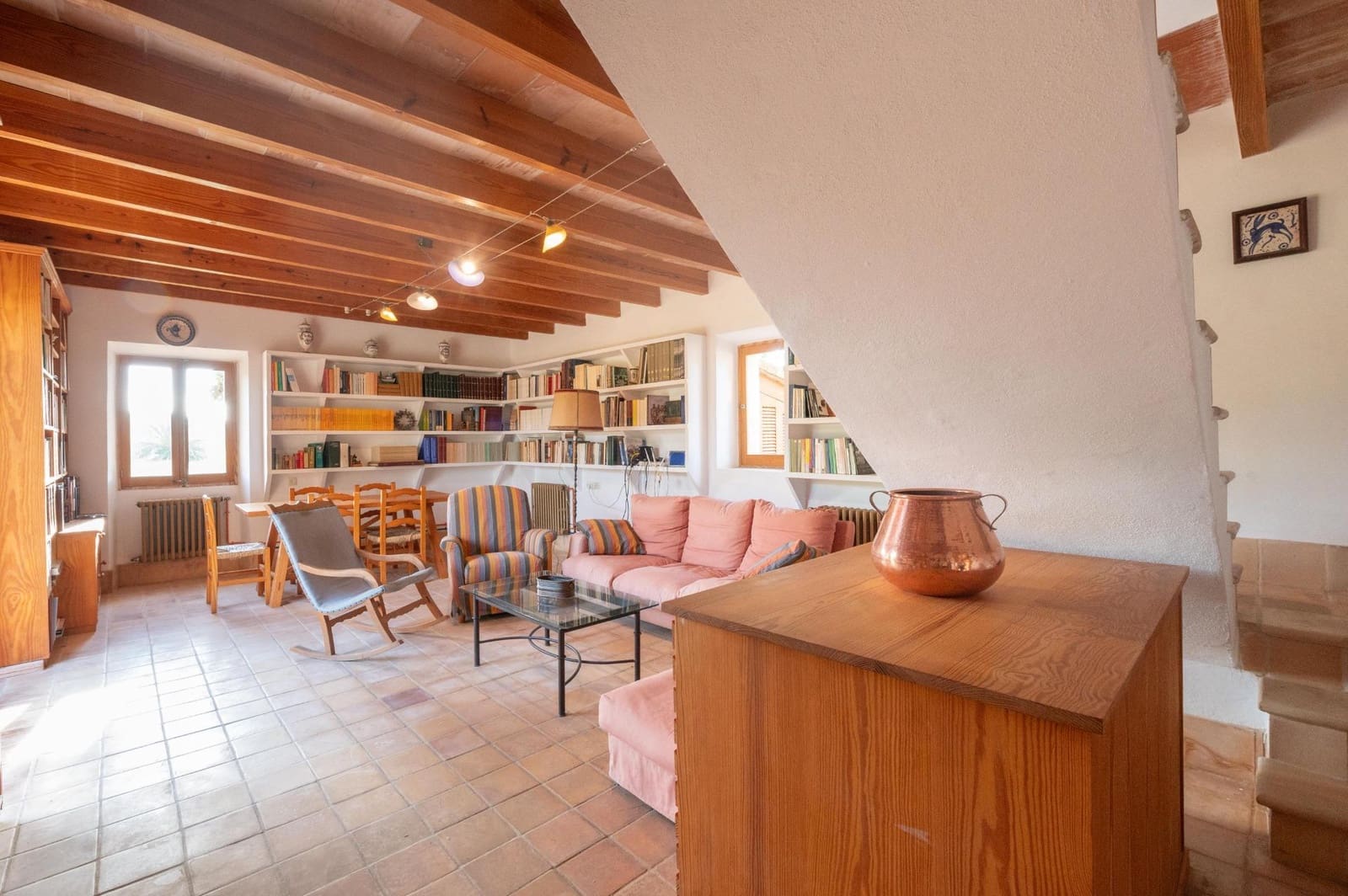 4 makuuhuone Maalaistalo vuokrattavana paikassa Sineu mukana uima-altaan 
autotalli - 2 600 € (Ref: 9349570)