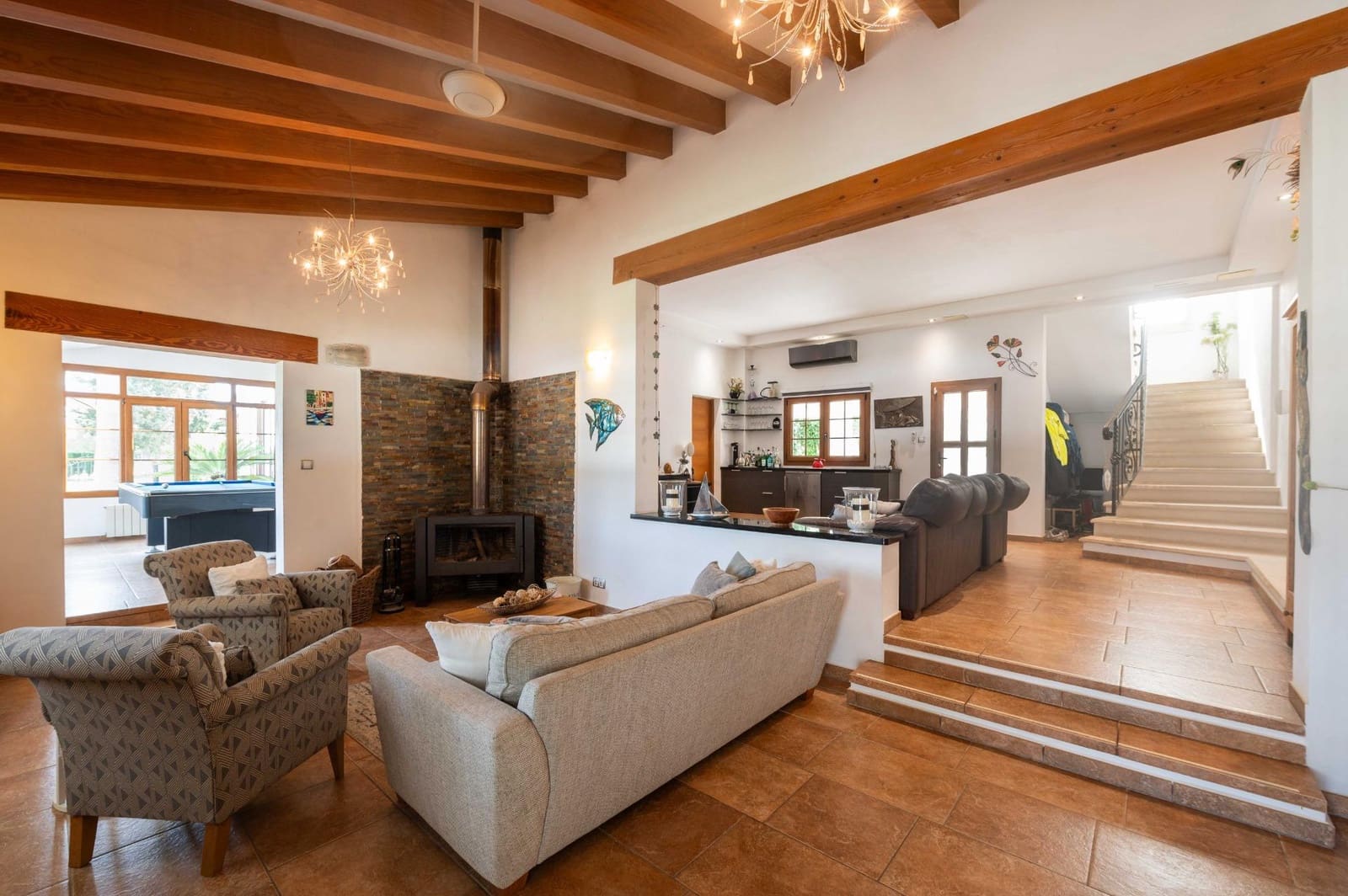 4 sovrum Finca/Hus på landet till salu i Llubi - 2 200 000 € (Ref: 9783011)