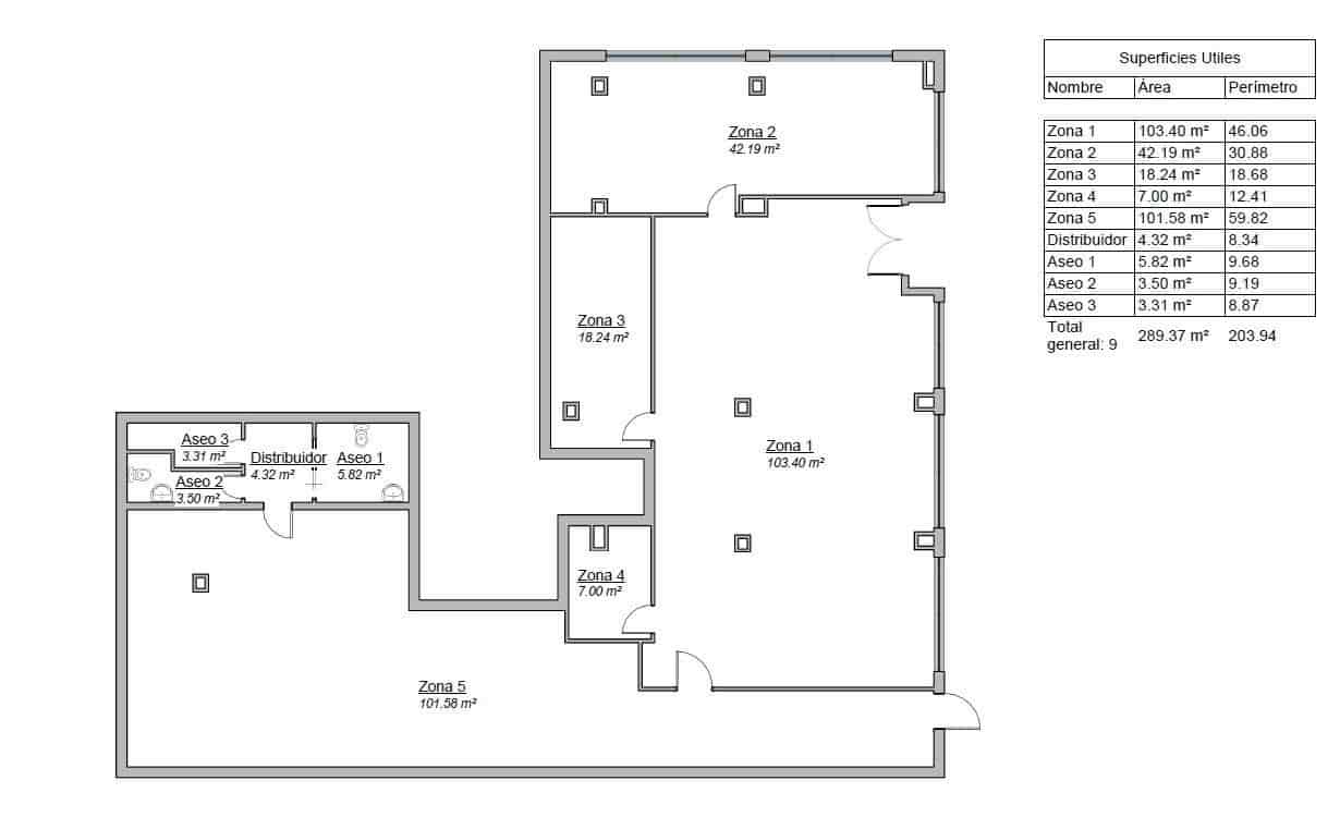 Kaupallinen vuokrattavana paikassa San Luis de Sabinillas - 2 499 € (Ref: 9645048)